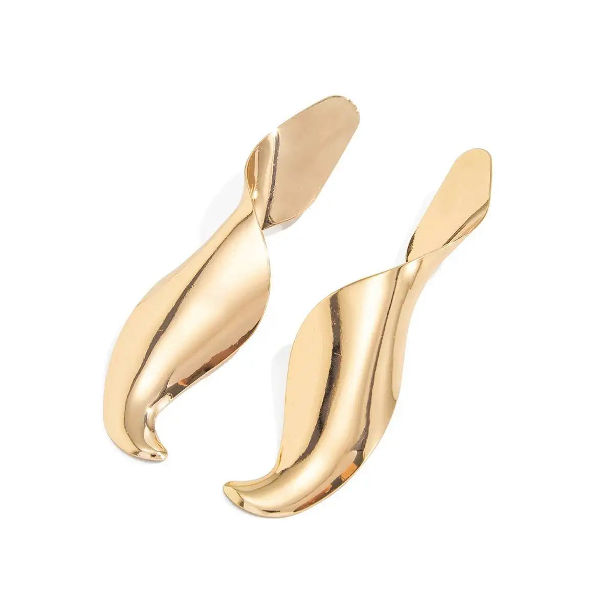 Exaggerated Punk Style Glossy Metal Geometric Party Jewelry