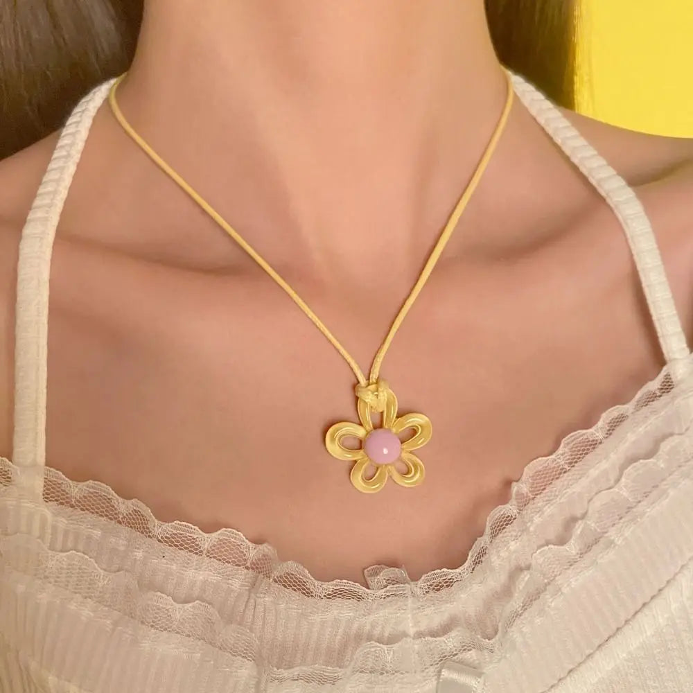 Exaggerated Vintage Punk Style Circular Necklace
