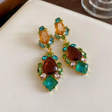 Exaggerated Water Drop Temperament Luxury Jewelry 
earring