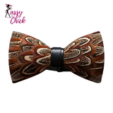 Exquisite Handmade Fashion Feather Bowtie Sassy Chick Logo