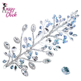 Exquisite Rhinestone Bride Crystal Hair Ornament Banquet Sassy Chick Logo
