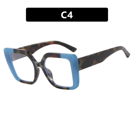 Blue Fashion Anti-Blue Light Eyeglasses Optical Lens