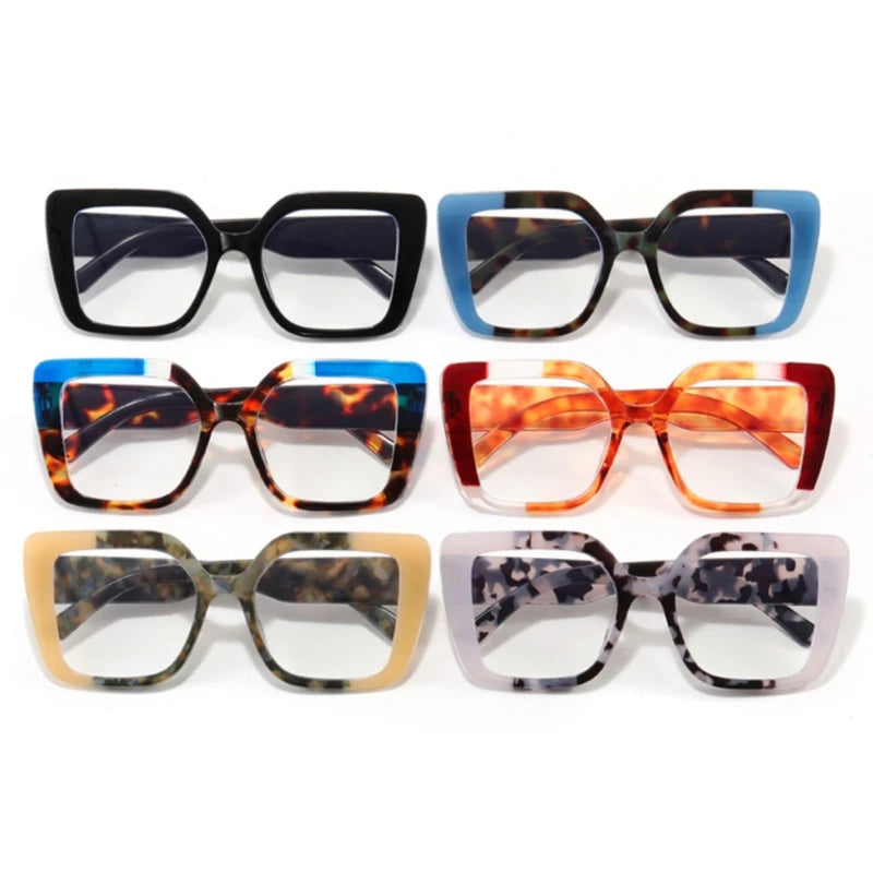 Collection of Fashion Anti-Blue Light Eyeglasses Optical Lens