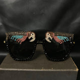 Fashion Baroque Girls Crystal Sunglasses