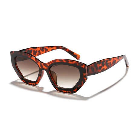 Leopard Fashion Cat Eye uv400 Vintage Sunglasses