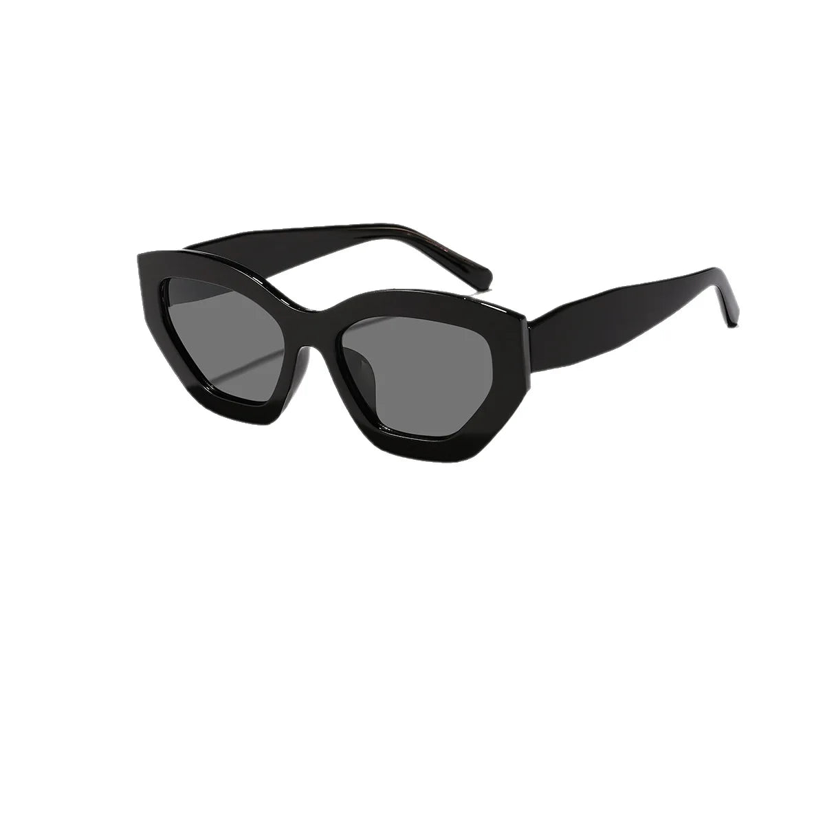 Black Fashion Cat Eye uv400 Vintage Sunglasses