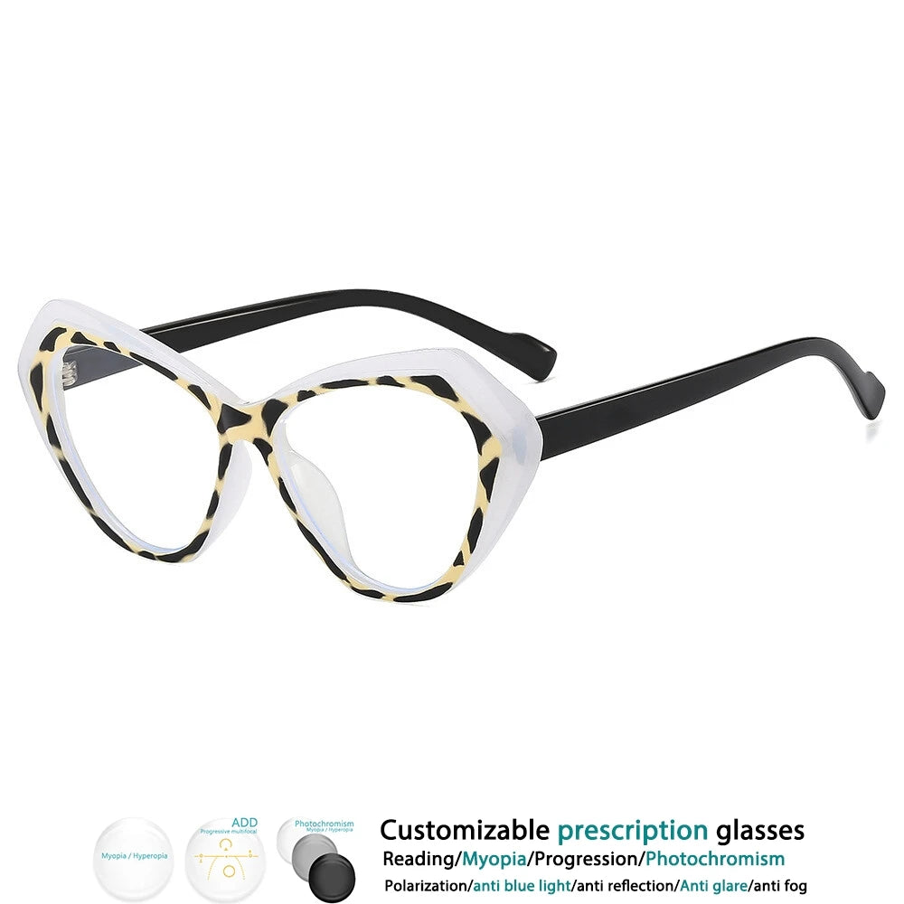 black white frame reading glasses 