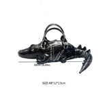 Size of Fashion Crocodile Shape Handbag