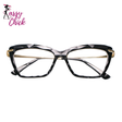 Fashion Diamond Style Frame Square Glasses Sassy Chick Logo