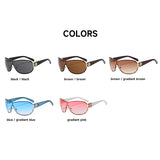 Collection of Fashion Goggles UV400 Rhinestone Sunglasses