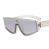 Transparent Fashion Gradient Punk Designer Sunglasses