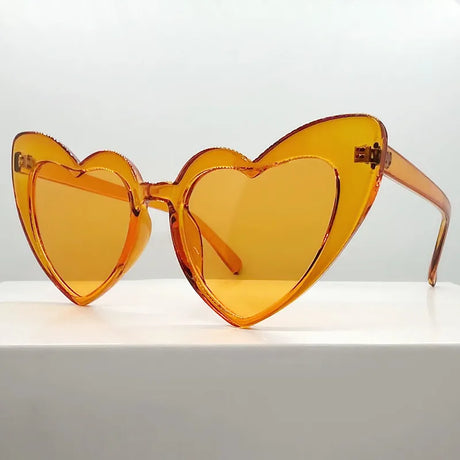 Fashion Heart Shaped UV400 Sunglasses