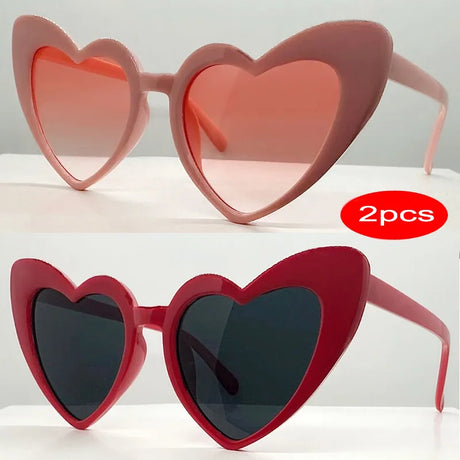 Fashion Heart Shaped UV400 Sunglasses