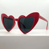 Red Fashion Heart Shaped UV400 Sunglasses