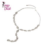 Fashion Irregular Baroque Y-shaped Geometric Necklace Sassy Chick Logo