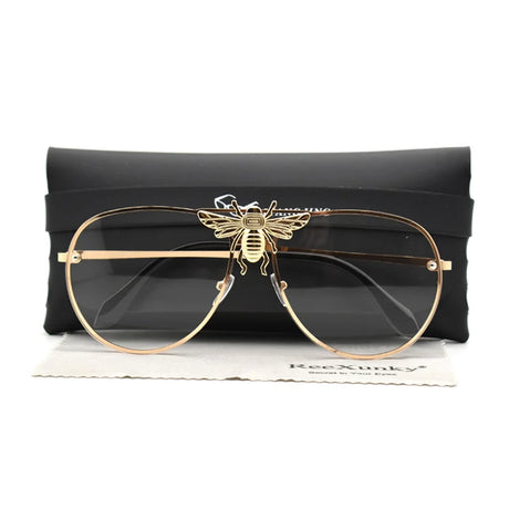 Fashion Luxury Designer Oversized Retro Sunglasses