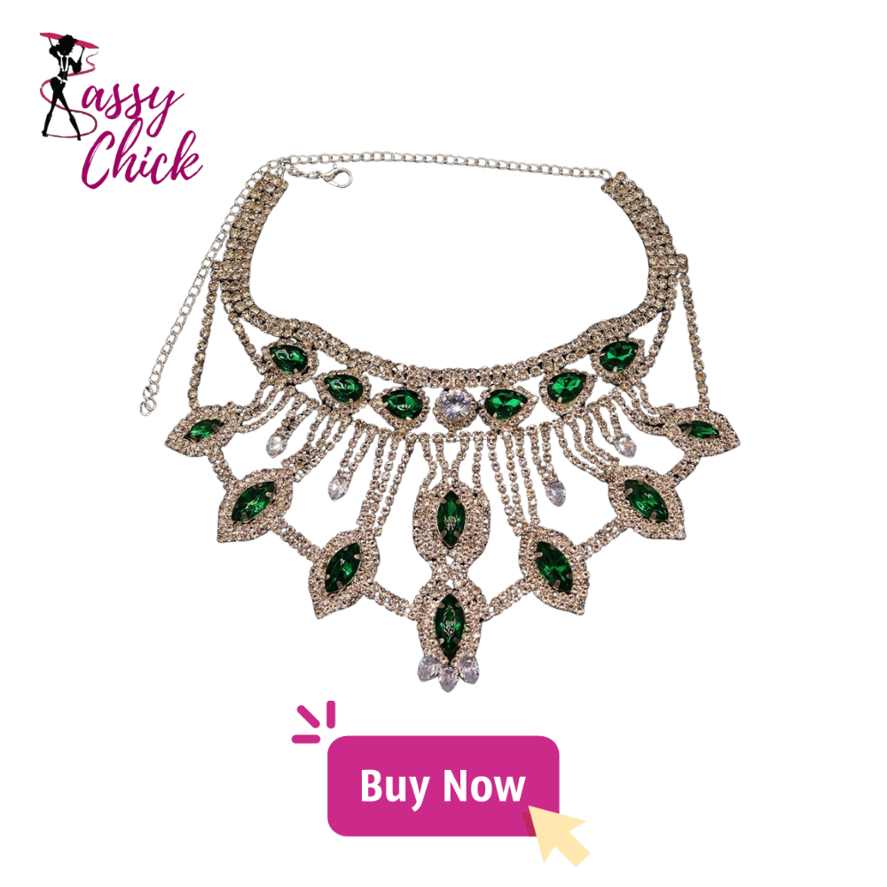 Fashion Rhinestone Chunky Choker