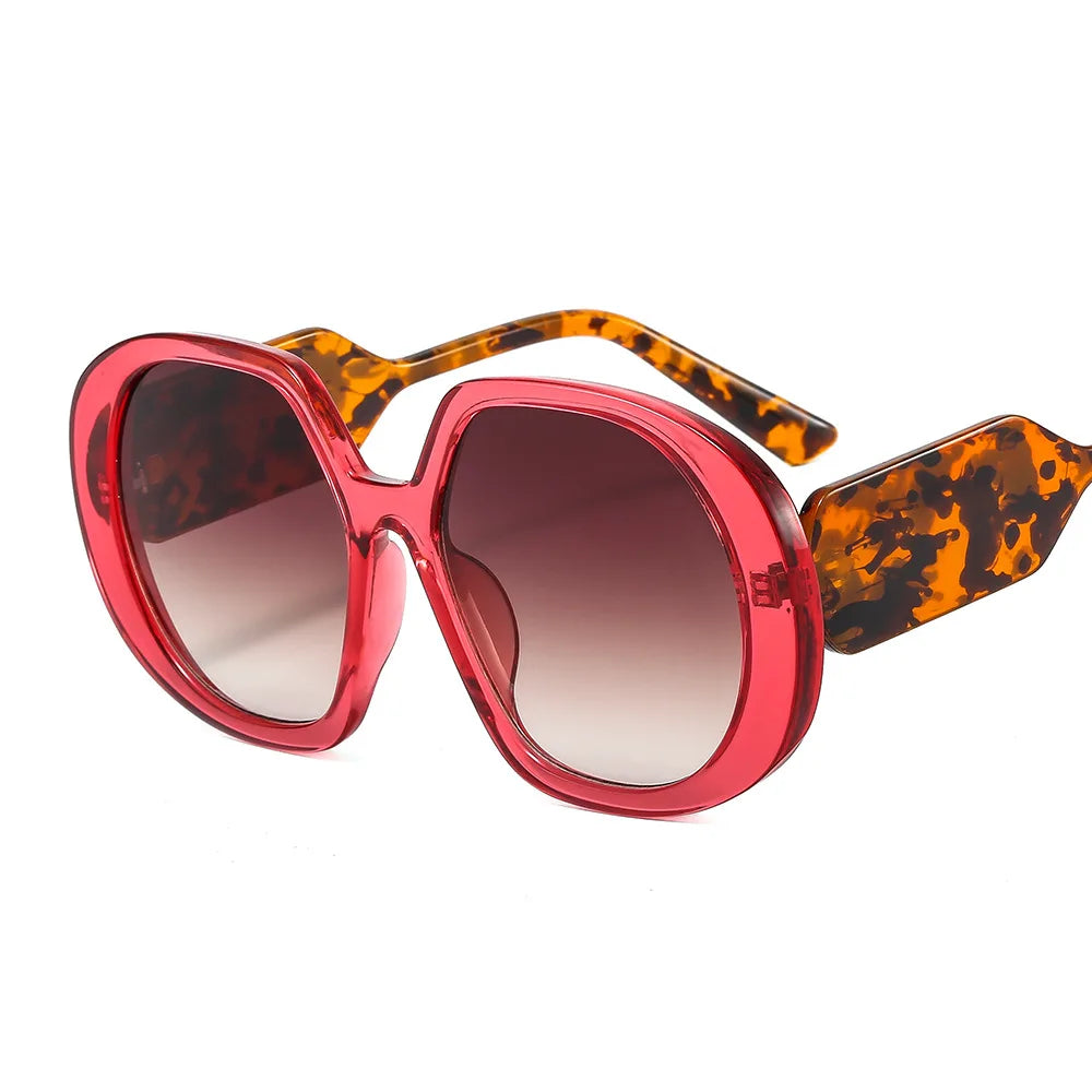 red leopard sunglasses