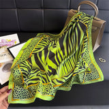 Fashion Silk Hijab Square Shawl Neckerchief