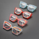 Collection of Fashion Square Anti-Blue Light Reading Glasses