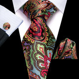 Fashion Striped Wedding Party Necktie Set