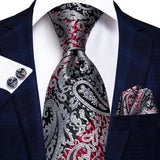 Fashion Striped Wedding Party Necktie Set