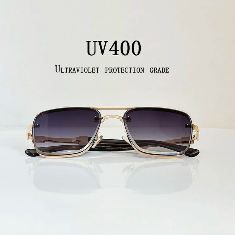 Fashion Vintage Square Men Sunglasses