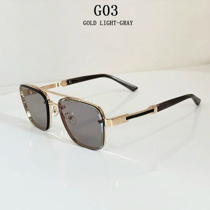 Fashion Vintage Square Men Sunglasses