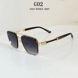 Fashion Vintage Square Men Sunglasses