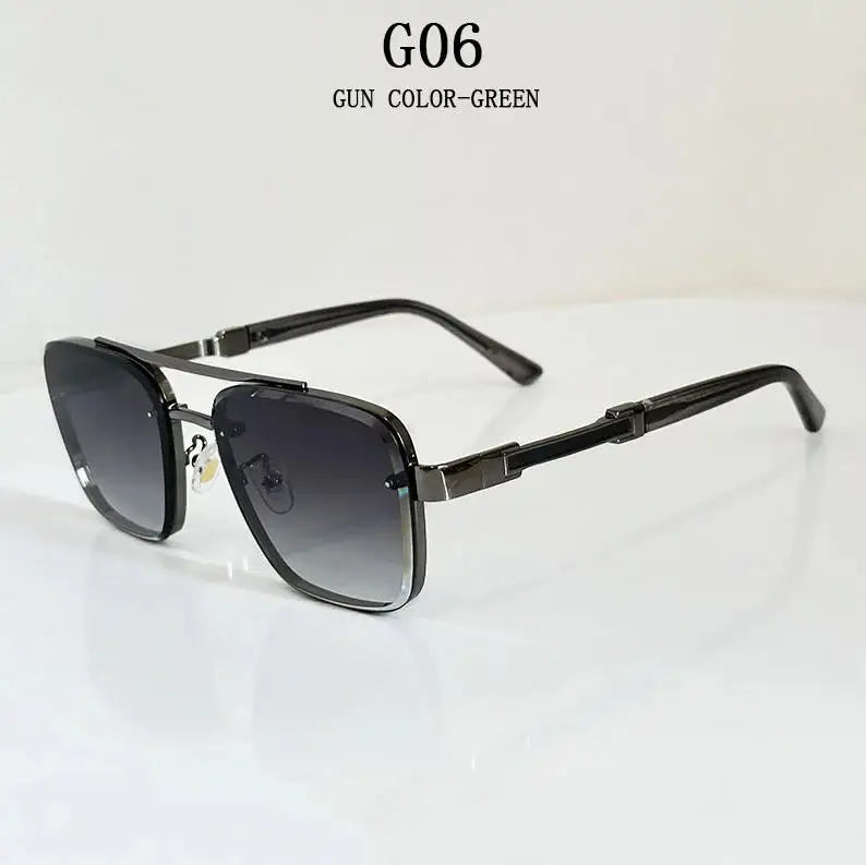 Fashion Vintage Square Men Sunglasses