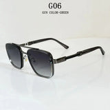 Fashion Vintage Square Men Sunglasses