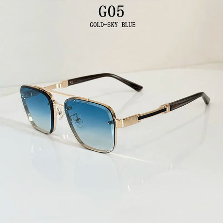 Fashion Vintage Square Men Sunglasses