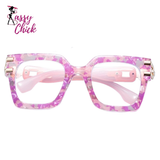 Fashion Women's Anti Blue Light Reading Glasses Sassy Chick Logo