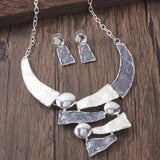 Gray Fashion Zinc Alloy Geometric Jewelry Set