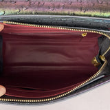 Compartment of Fashionable Ostrich Pattern Diamond Handbag