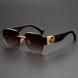 Fashionable Various Styles Versatile Metal Sunglasses