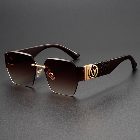 Fashionable Various Styles Versatile Metal Sunglasses