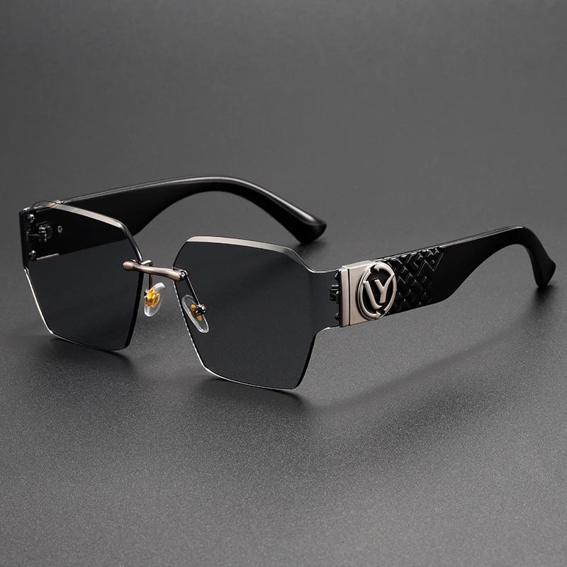 Fashionable Various Styles Versatile Metal Sunglasses
