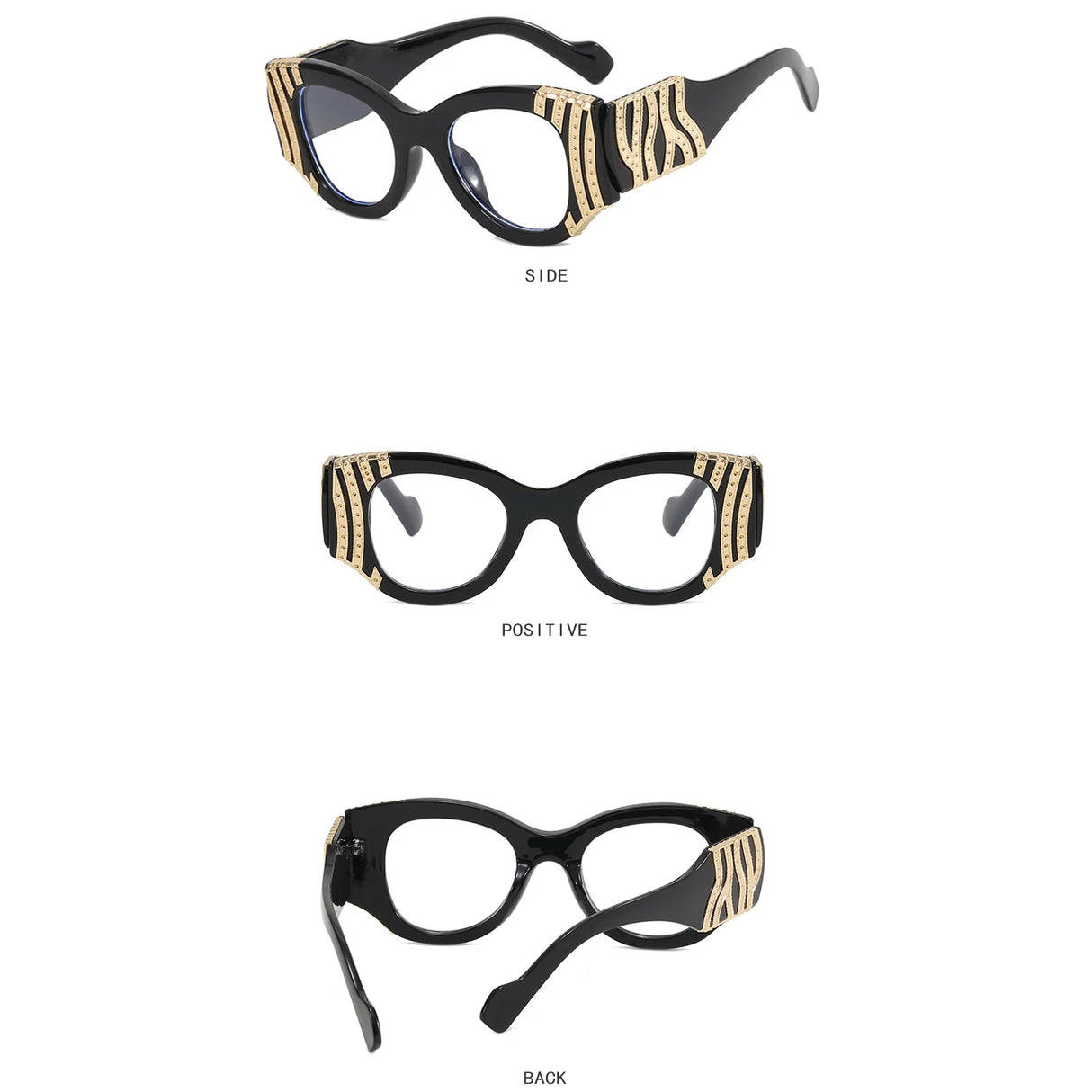 Female Luxury Anti Blue Light Cat Eye Eyewear