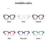 Collection of Flexible Frame Spring Hinge Anti Blue Light Glasses