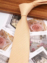 Floral Casual Wear Jacquard Suits Necktie