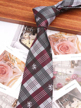 Floral Casual Wear Jacquard Suits Necktie