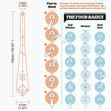 Size of Flower Silk Men Tie Handkerchief Cufflink