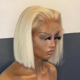 Front Short Bob Brazilian Human Hair Wig