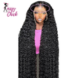 Full 360 Deep Wave 13x6 Human Hair Sassy Chick Logo