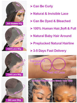 Full 360 Deep Wave 13x6 Human Hair