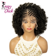 Full Lace Afro Braided Wig Sassy Chick Logo