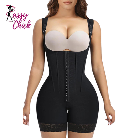 Girdle Lift Up Butt Lifter Slimming Bodysuits Shapewear Sassy Chick Logo