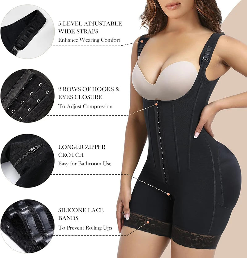 Girdle Lift Up Butt Lifter Slimming Bodysuits Shapewear