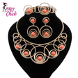 Gold Color Dubai Jewelry Sassy Chick Logo